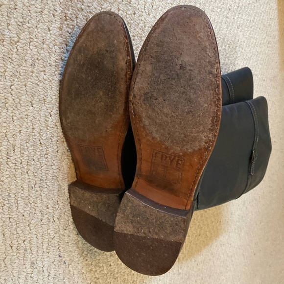 Frye Gray Heeled Boots for Women - Picture 6 of 15